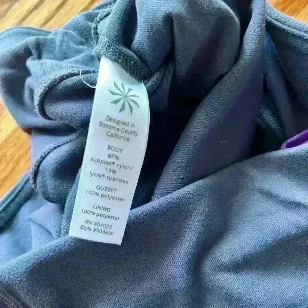 ATHLETA BALANCE WIDE CROP - GRAY - SMALL